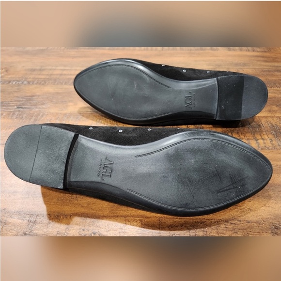 EUC AGL Studded Suede Flats - Picture 5 of 8